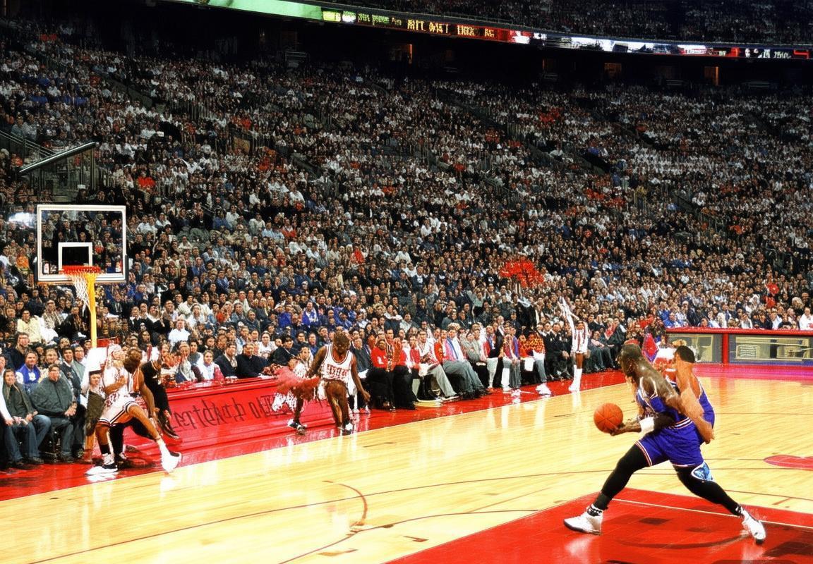 1996公牛对魔术经典对决：乔丹与奥尼尔巅峰对决全解析(图1)